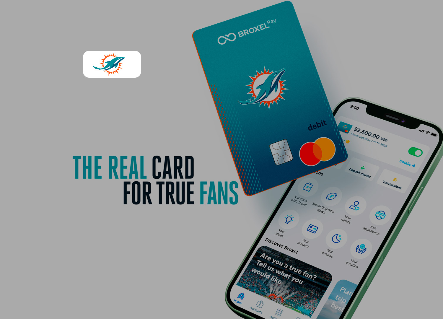 Broxel Presents The New Miami Dolphins Card 